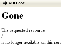 Strato DNS - 410 Gone