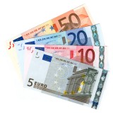 Euroscheine  5 bis 50