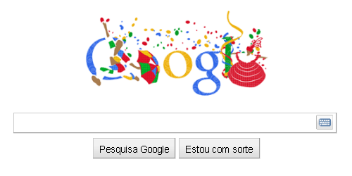 Google-Doodle Brasilien: Karneval 2011