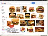 Google-Bildersuche: Burger