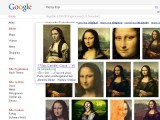 Google-Bildersuche: Mona Lisa Wikipedia