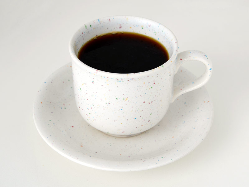 Tasse Kaffee (schwarz)