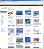 Google-Bildersuche: Flugzeug