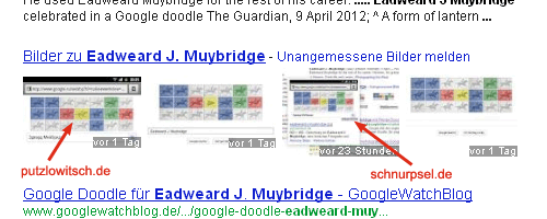 Eadweard J. Muybridge in der Bilder-OneBox