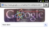 Niels Bohr - Google Doodle
